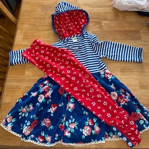 Wild Flowers| Dress and Leggings set!!! Size 8 for both.